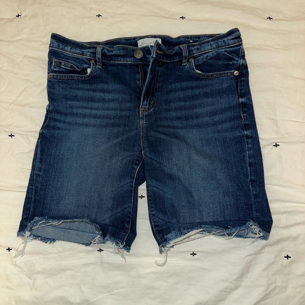 LOFT SIZE 8/29 DENIM SHORTS